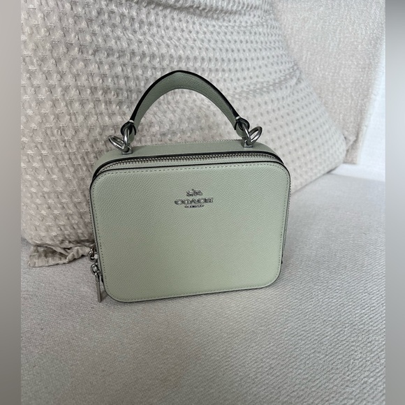 Coach Box Crossbody Bag - Light Green - Picture 3 of 4